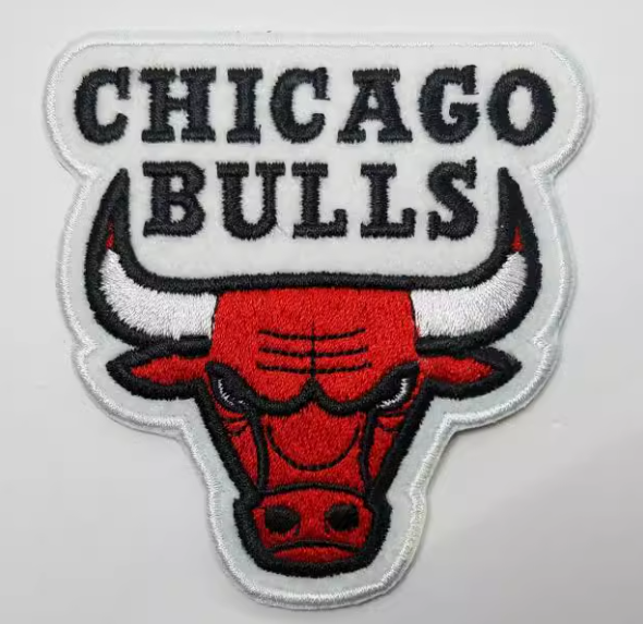 Chicago Bulls Logo Iron on Patch 7.8cmx7.5cm